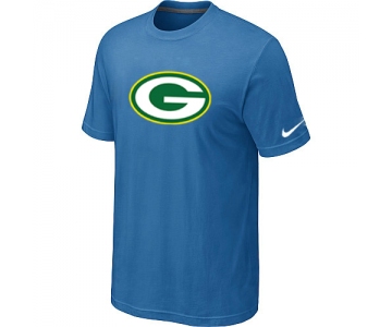 Green Bay Packers Sideline Legend Authentic Logo T-Shirt light Blue