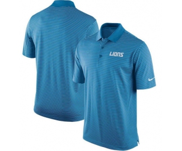 Detroit Lions Team Stadium Performance Polo - Blue