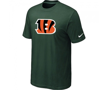 Cincinnati Bengals Sideline Legend Authentic Logo T-Shirt D.Green