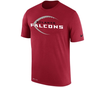 Men's Atlanta Falcons Nike Red Legend Icon Performance T-Shirt