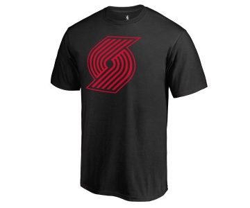 Men's Portland Trail Blazers Fanatics Branded Black Taylor T-Shirt
