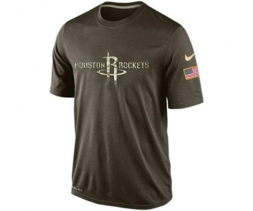 Houston Rockets Salute To Service Nike Dri-FIT T-Shirt