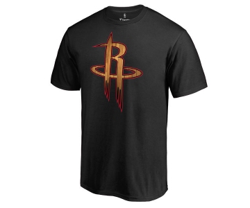 Men's Houston Rockets Black Hardwood T-Shirt