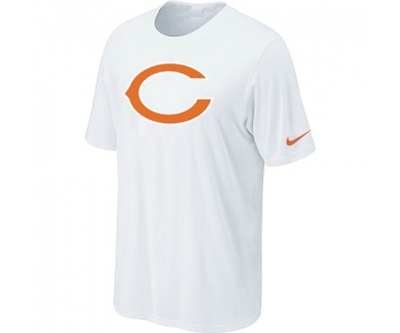 Chicago Bears Sideline Legend Authentic Logo T-Shirt White