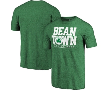 Boston Celtics Kelly Green Hometown Collection Bean Town Tri-Blend T-Shirt