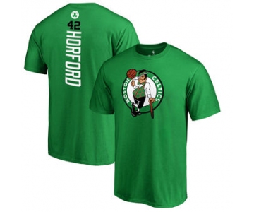 Men's Boston Celtics 42 Al Horford Fanatics Branded Kelly Green Backer 3 Name & Number T-Shirt