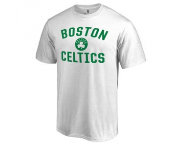 Men's Boston Celtics Fanatics Branded White Victory Arch II T-Shirt