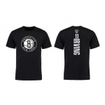 Brooklyn Nets 11 Kyrie Irving Black T-Shirts