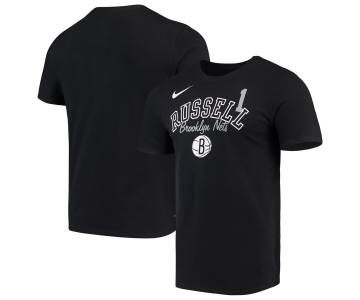 D'Angelo Russell Brooklyn Nets Nike Player Performance T-Shirt Black