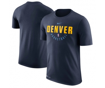 Denver Nuggets Practice Performance Nike T-Shirt - Navy