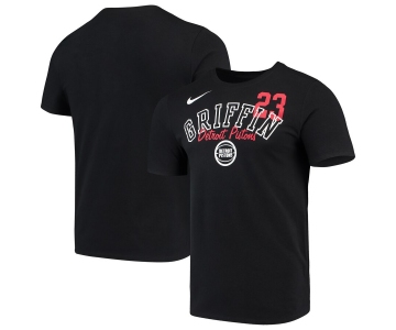 Blake Griffin Detroit Pistons Nike Player Performance T-Shirt Black