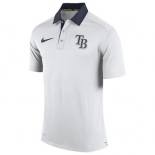 Men's Tampa Bay Rays Nike White Authentic Collection Dri-FIT Elite Polo