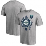 Seattle Mariners Fanatics Branded 2018 Spring Training Vintage Big & Tall T Shirt Heather Gray