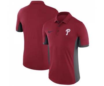 Men's Philadelphia Phillies Nike Red Franchise Polo