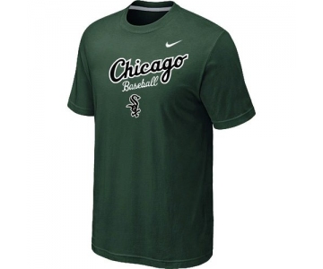 Nike MLB Chicago White Sox 2014 Home Practice T-Shirt - Dark Green