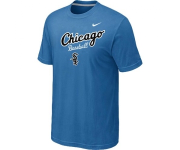 Nike MLB Chicago White Sox 2014 Home Practice T-Shirt - light Blue