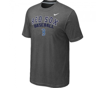 Nike MLB Boston Red Sox 2014 Home Practice T-Shirt - Dark Grey