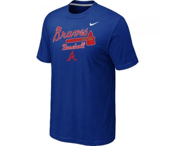 Nike MLB Atlanta Braves 2014 Home Practice T-Shirt - Blue