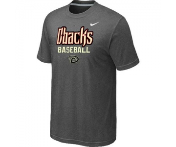 Nike MLB Arizona Diamondbacks 2014 Home Practice T-Shirt - Dark Grey