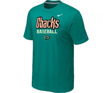 Nike MLB Arizona Diamondbacks 2014 Home Practice T-Shirt - Green