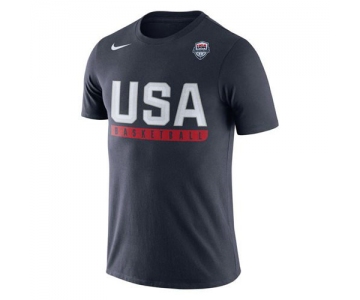 Team USA Basketball Nike Practice Dri-FIT T-Shirt Navy