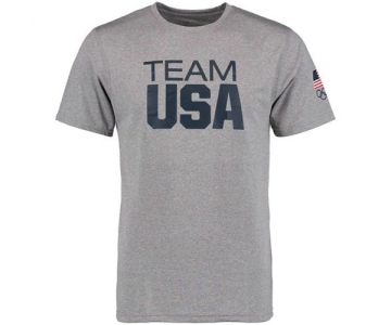 Team USA Coast to Coast Performance T-Shirt Heather Grey