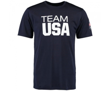 Team USA Coast to Coast Performance T-Shirt Navy