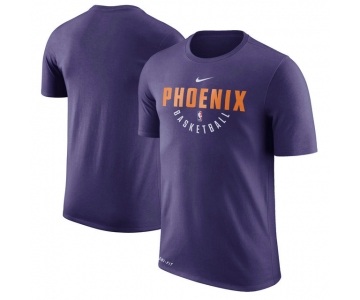 Phoenix Suns Practice Performance Nike T-Shirt - Purple