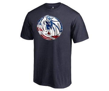 Men's Dallas Mavericks Fanatics Branded Navy Personalized Name and Number Banner Wave T-Shirt