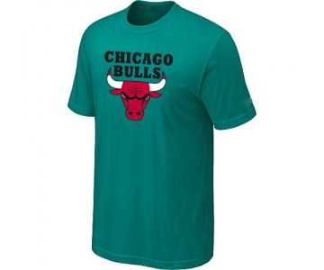 Chicago Bulls Big & Tall Primary Logo Green NBA T-Shirt