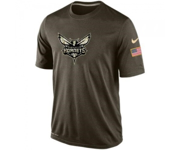 Charlotte Hornets Salute To Service Nike Dri-FIT T-Shirt