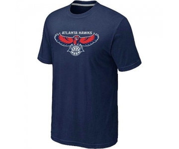 Atlanta Hawks Big & Tall Primary Logo D.Blue NBA T-Shirt
