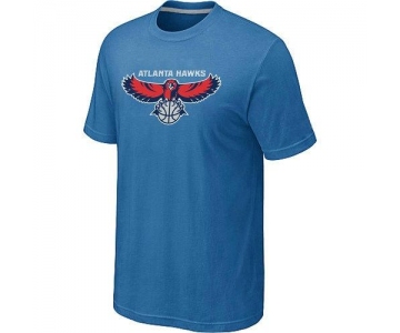 Atlanta Hawks Big & Tall Primary Logo light Blue NBA T-Shirt