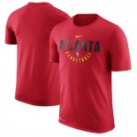 Atlanta Hawks Nike Practice Performance T-Shirt -Red