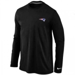 New England Patriots Sideline Legend Authentic Logo Black