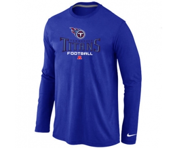 Nike Tennessee Titans Critical Victory Long Sleeve T-Shirt Blue