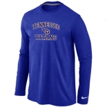 Nike Tennessee Titans Heart & Soul Long Sleeve T-Shirt Blue