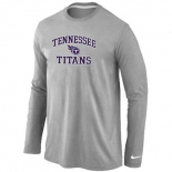 Nike Tennessee Titans Heart & Soul Long Sleeve T-Shirt Grey