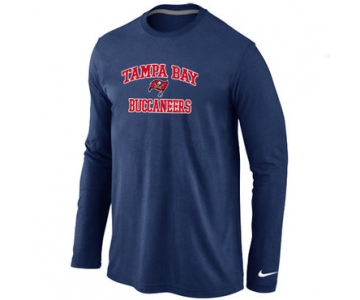 Nike Tampa Bay Buccaneers Heart & Soul Long Sleeve T-Shirt D.Blue