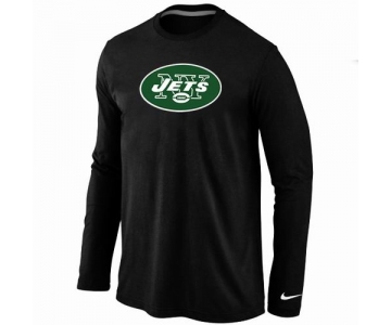 Nike New York Jets Logo Long Sleeve T-Shirt black