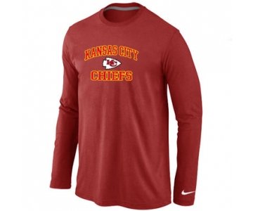 Nike Kansas City Chiefs Heart & Soul Long Sleeve T-Shirt RED