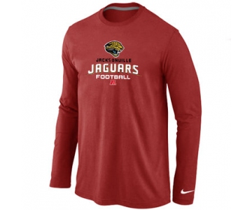 Nike Jacksonville Jaguars Critical Victory Long Sleeve T-Shirt RED