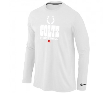Nike Indianapolis Colts Critical Victory Long Sleeve T-Shirt White