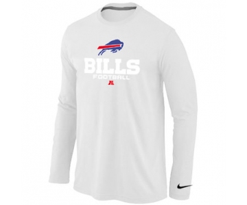 Nike Buffalo Bills Critical Victory Long Sleeve T-Shirt White