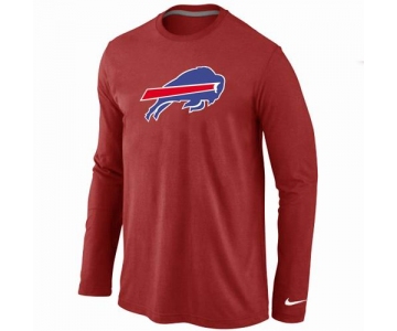 Nike Buffalo Bills Logo Long Sleeve T-Shirt RED