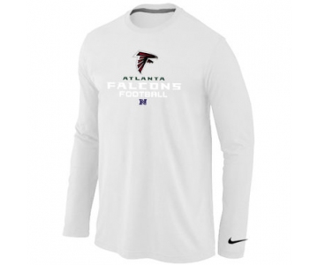 Nike Atlanta Falcons Critical Victory Long Sleeve T-Shirt White