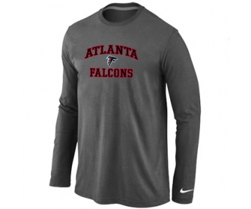 Nike Atlanta Falcons Heart & Soul Long Sleeve T-Shirt D.Grey