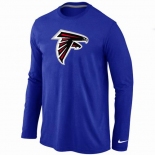 Nike Atlanta Falcons Logo Long Sleeve T-Shirt BLUE