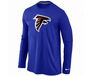 Nike Atlanta Falcons Logo Long Sleeve T-Shirt BLUE