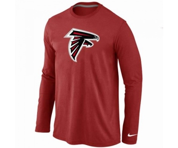 Nike Atlanta Falcons Logo Long Sleeve T-Shirt RED
